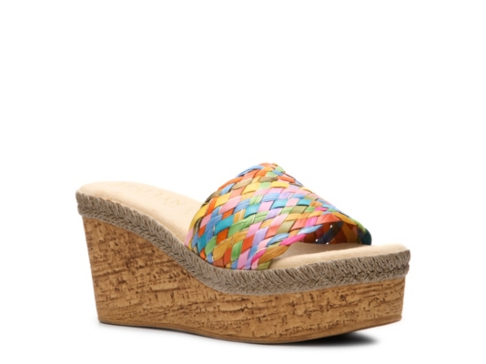 Italian Shoemakers Banyan Wedge Sandal