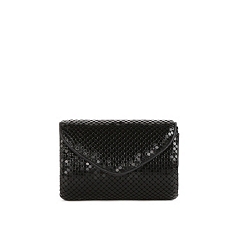 dsw black clutch