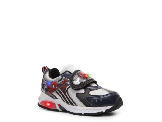 Disney Spiderman Boys' Toddler Light-up Sneaker