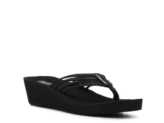 dsw flip flop wedge