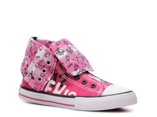 Ed Hardy Women's Cuffed Hi-Top