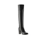 Sergio Rossi Leather Over the Knee Boot
