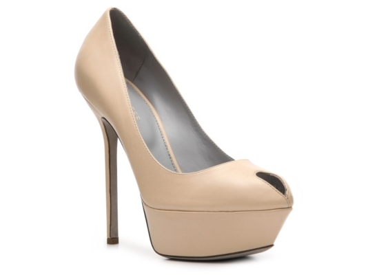 Sergio Rossi Leather Keyhole Pump