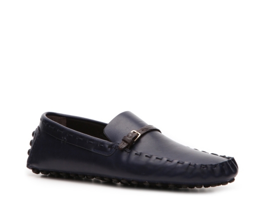 Sergio Rossi Leather Buckle Loafer