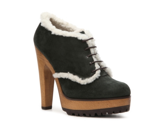 Dolce & Gabbana Suede Oxford Bootie