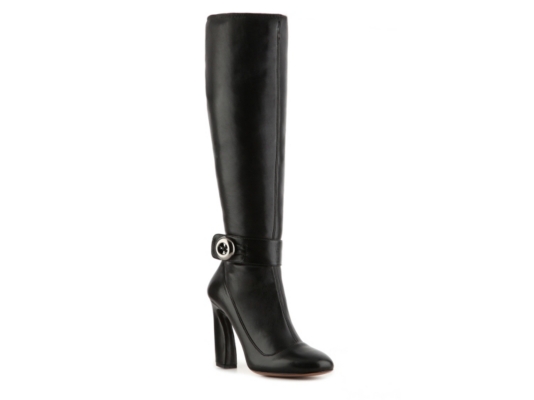 Prada Leather Button Boot