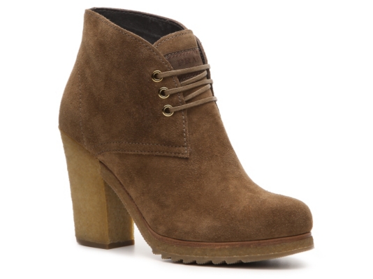 Prada Suede Oxford Bootie