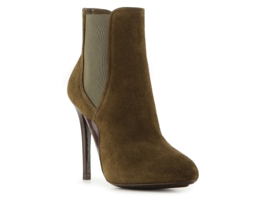 Ralph Lauren Collection Cody Suede Ankle Bootie