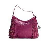 Red by Marc Ecko Vintage Ruffle Hobo Bag
