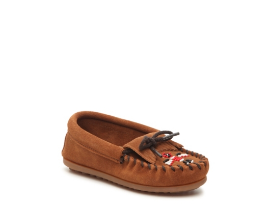 Minnetonka Thunderbird II Girls' Toddler & Youth Moccasin