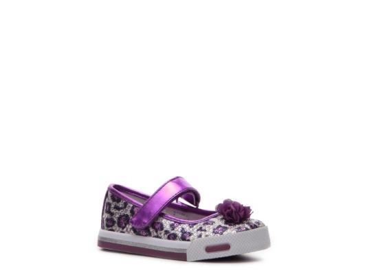 Stride Rite Jenna Girls' Infant & Toddler Leopard Print Casual Shoe