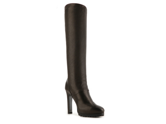 Yves Saint Laurent Leather Platform Boot