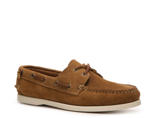 Ralph Lauren Collection Bax Suede Boat Shoe