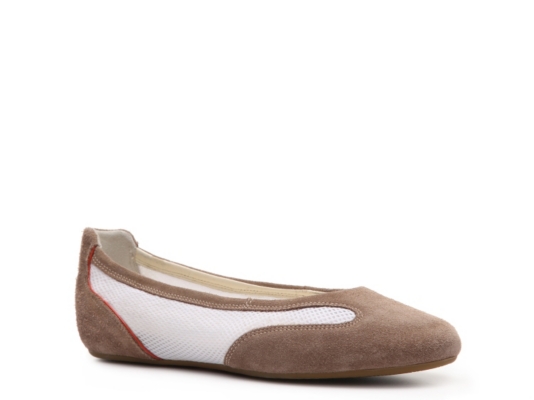 Bally Aldama Suede Flat