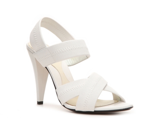 Bally Linsey Leather Peep Toe Sandal