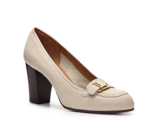 Bally Finley Leather Buckle Pump