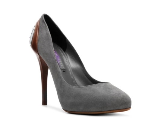 Ralph Lauren Collection Vileene Suede Pump