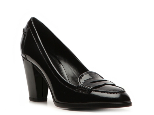Ralph Lauren Collection Celyn Patent Leather Pump