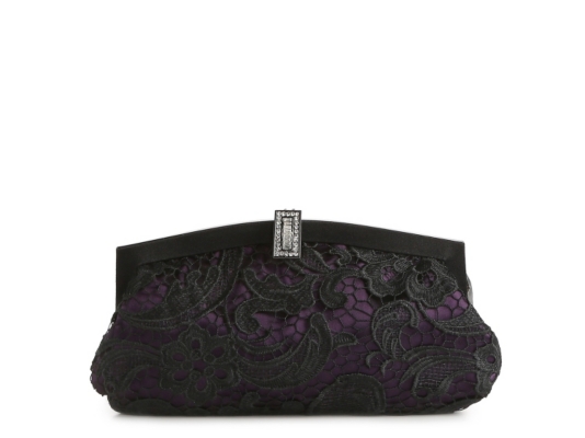 Lulu Townsend Large Lace Clutch