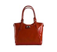 Kelly & Katie Cerene Patent Shop Tote