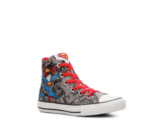 Converse All Star Superman Toddler & Youth Hi-Top Sneaker