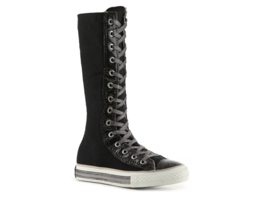 Converse All Star Girls' Toddler & Youth Tall Boot Sneaker