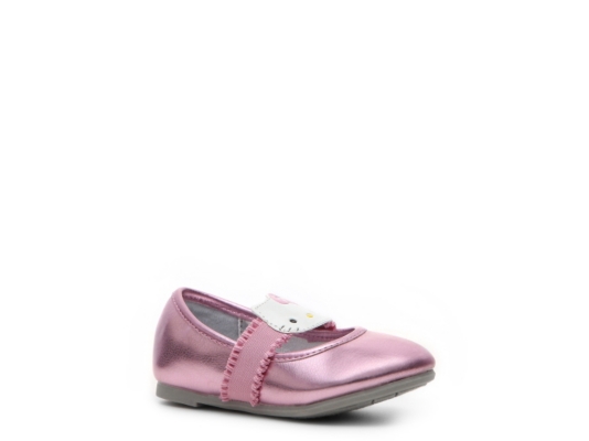 Hello Kitty Haley Girls' Infant & Toddler Ballet Flat