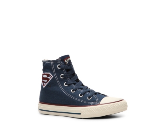 Converse All Star Superman Toddler & Youth Hi-Top Sneaker