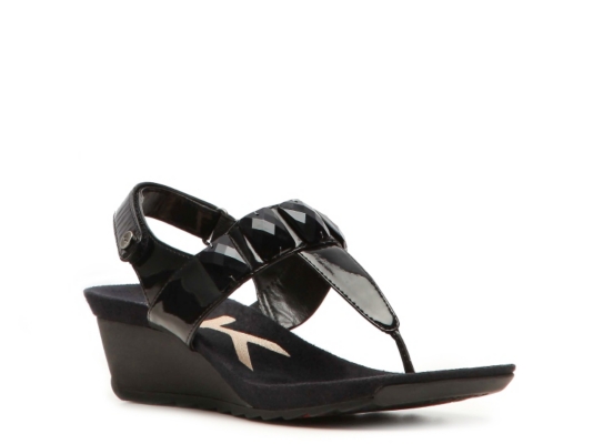 AK Anne Klein Sachie Wedge Sandal