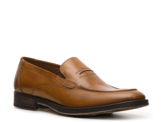 Mike Konos Leather Penny Loafer