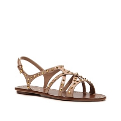 spike flat sandals