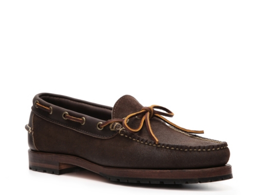 Ralph Lauren Collection Kyse Suede Boat Shoe