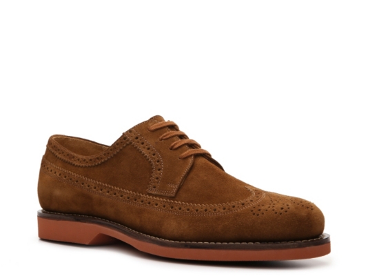 Ralph Lauren Collection Hoover Suede Wingtip Oxford