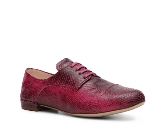 Miu Miu Reptile Leather Oxford