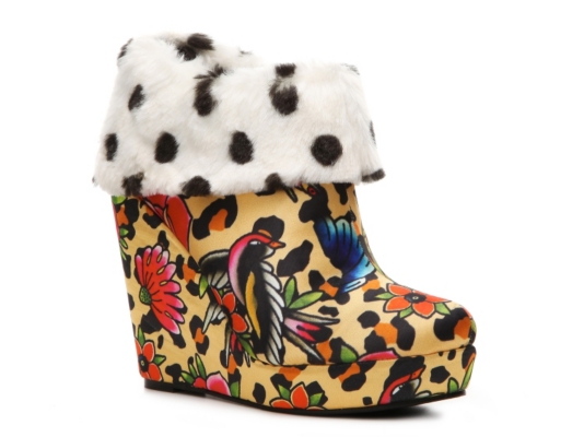 Iron Fist Lounge Days Wedge Bootie