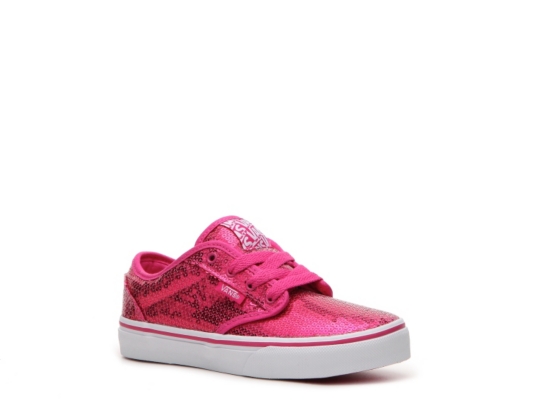 Vans Atwood Girls' Toddler & Youth Sequin Skate Shoe