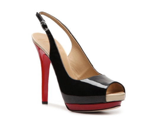 Giuseppe Zanotti Patent Leather Slingback Pump