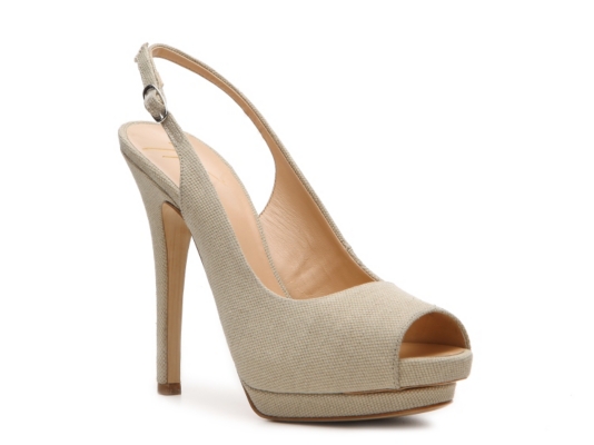 Giuseppe Zanotti Canvas Slingback Pump
