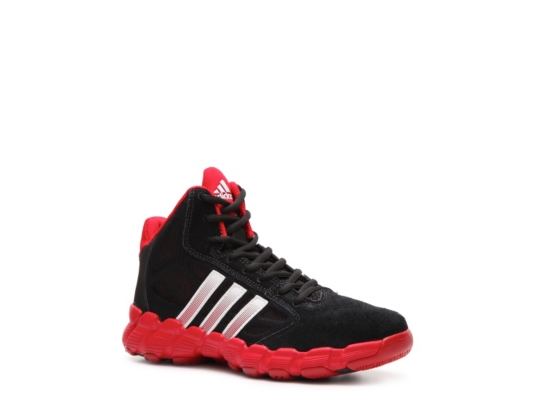 adidas Shake 'Em K Boys' Toddler & Youth Basketball Shoe