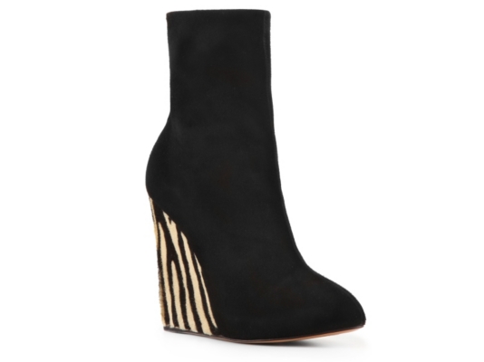 Giuseppe Zanotti Suede Wedge Bootie