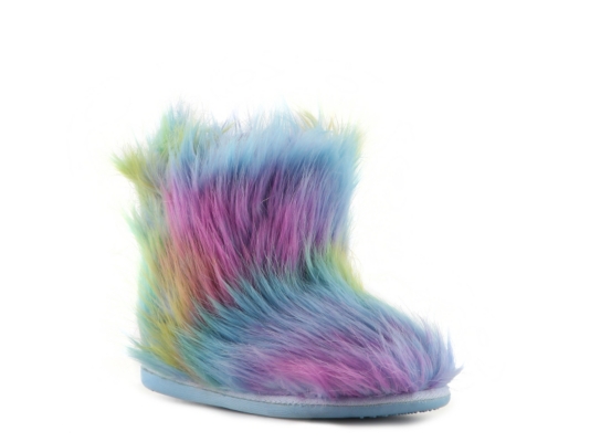Steve Madden Fuzzy Girls' Youth Slipper