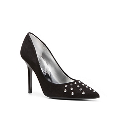 pointed toe studded pumps