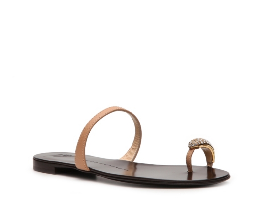 Giuseppe Zanotti Leather Ring Sandal