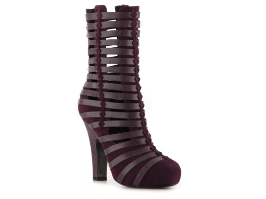 Bottega Veneta Suede & Leather Platform Boot