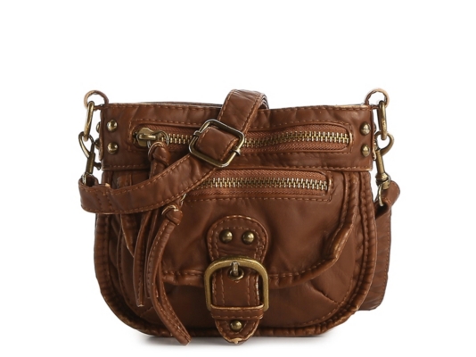 Poppie Jones Distressed Mini Cross Body Bag