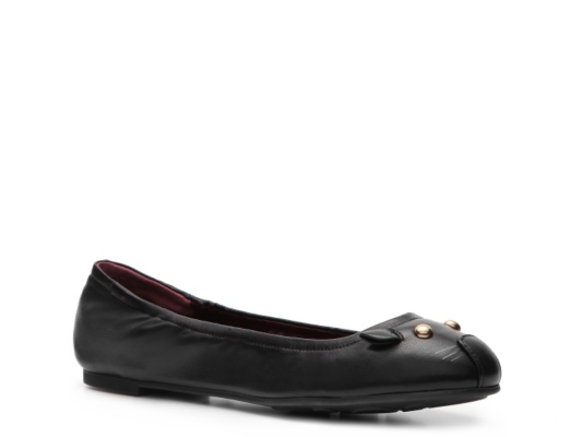 Marc by Marc Jacobs Leather Mouse Flat