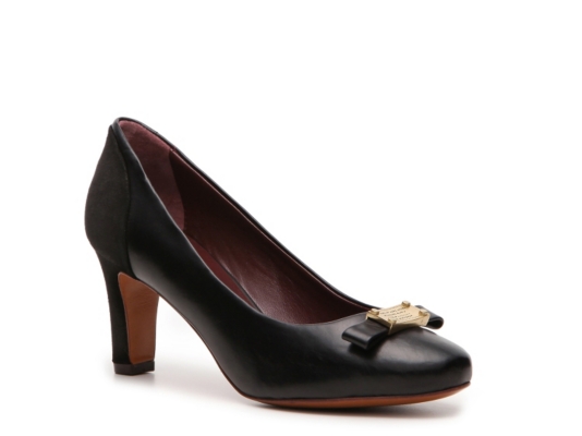 Marc by Marc Jacobs Leather Bow Pump