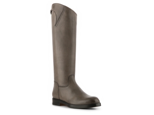 Santoni Leather Riding Boot