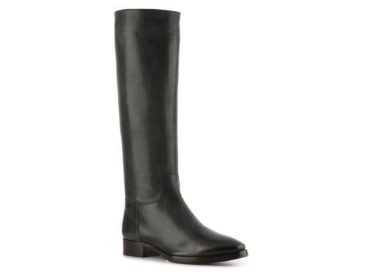 Santoni Leather Riding Boot