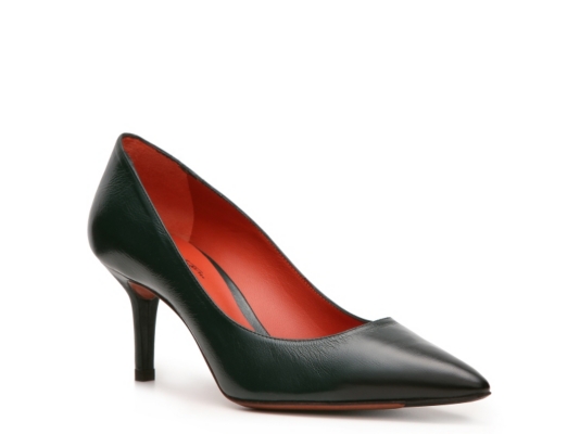 Santoni Leather Pump